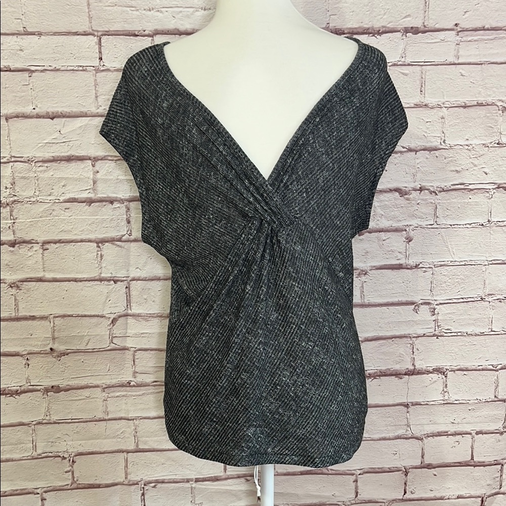 Rag & Bone Ribbed Knit Knot Back Sleeveless Top Small Like New - Picture 2 of 9